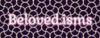 the word belovedisms on a purple background